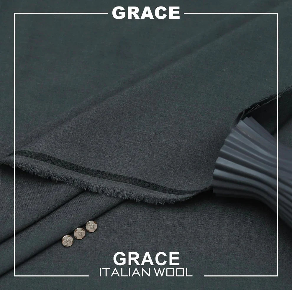 Grace Italian Wool - Grey