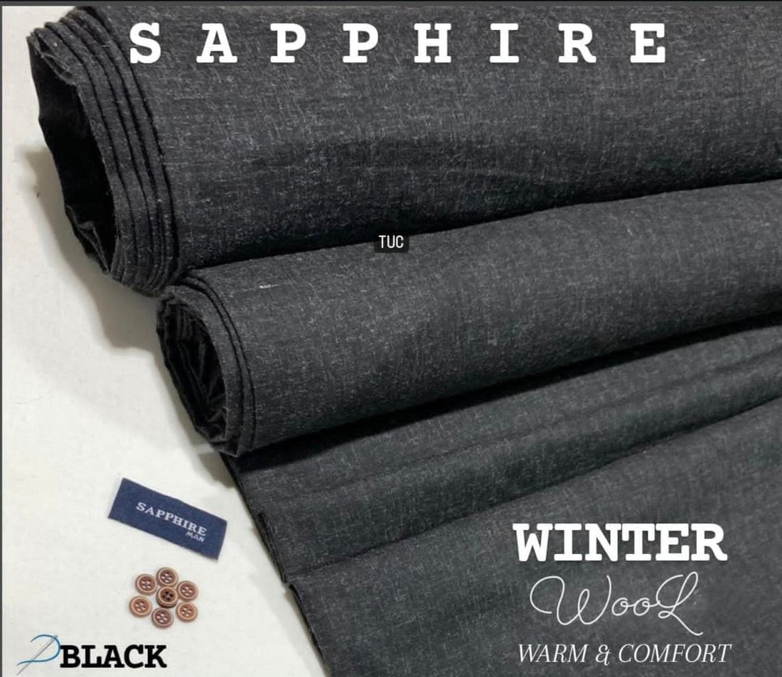 Sapphire Wool- Black