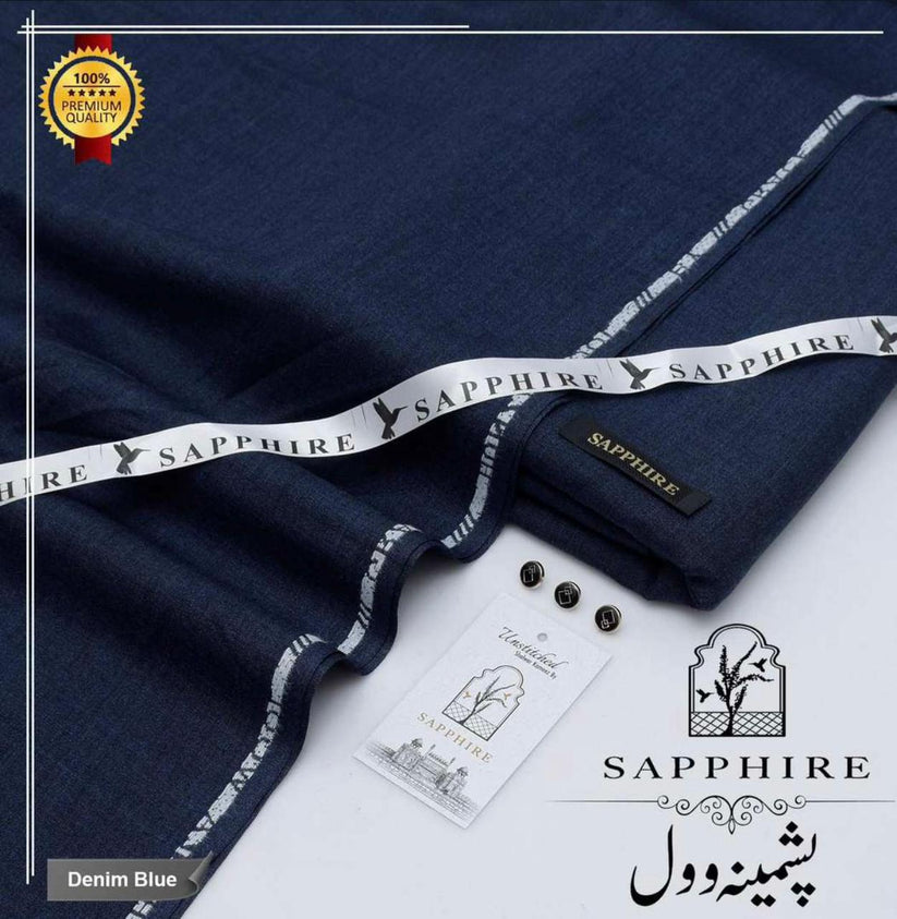 Sapphire Wool- Navy Blue