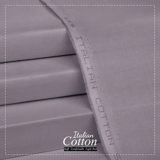 Italian Cotton-Unstitched Men's Wear