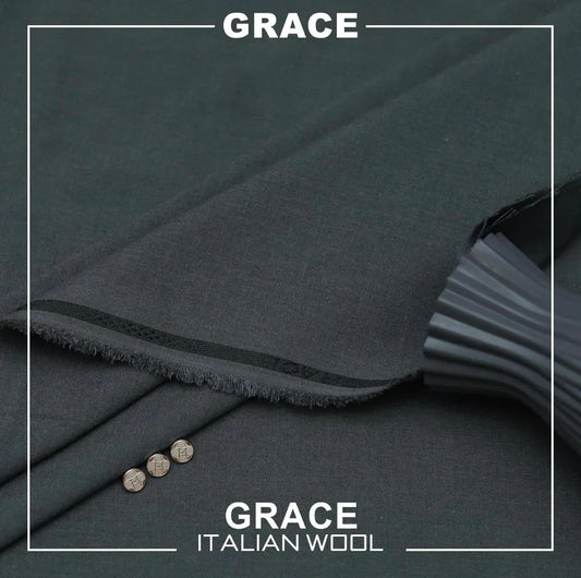 Grace Italian Wool - Grey