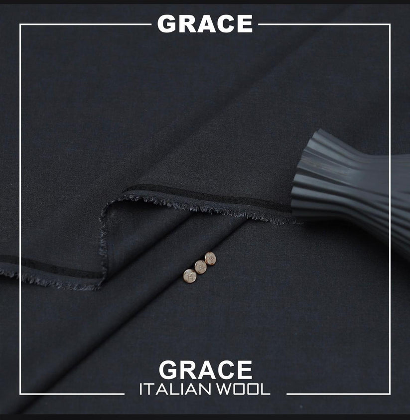 Grace Italian Wool - Carbon