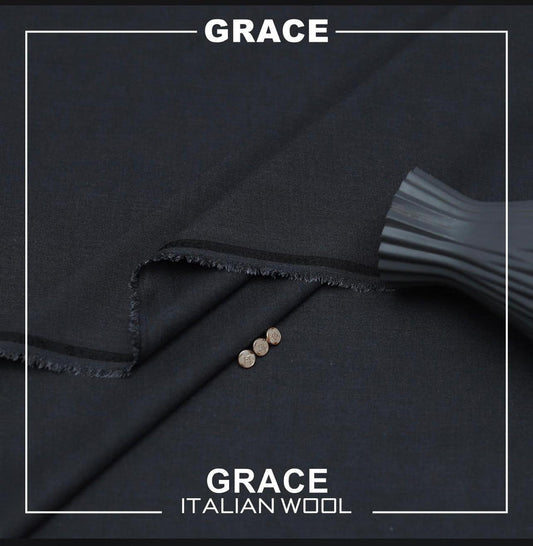 Grace Italian Wool - Carbon