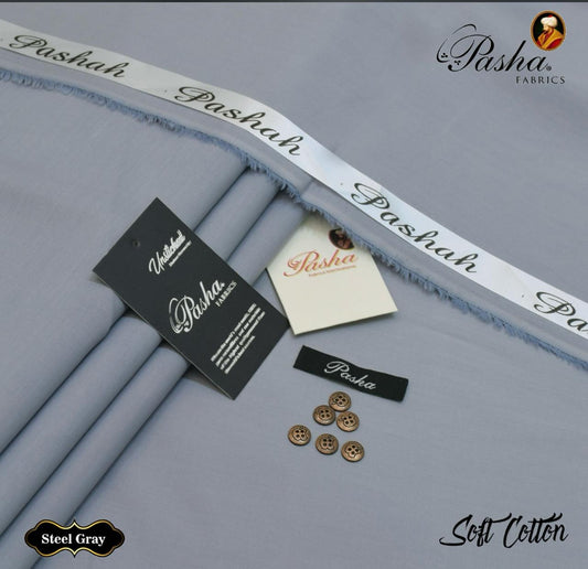Pasha Cotton-Silver Grey
